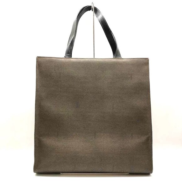 FENDI Brown Leather Tote Bag - Picture 2 of 7